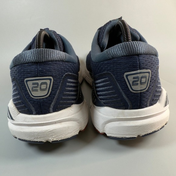 Brooks Beast 20 Mens 10 D Running Shoes Blue Purple Trainer Sneaker Lace Up Low - Picture 6 of 16